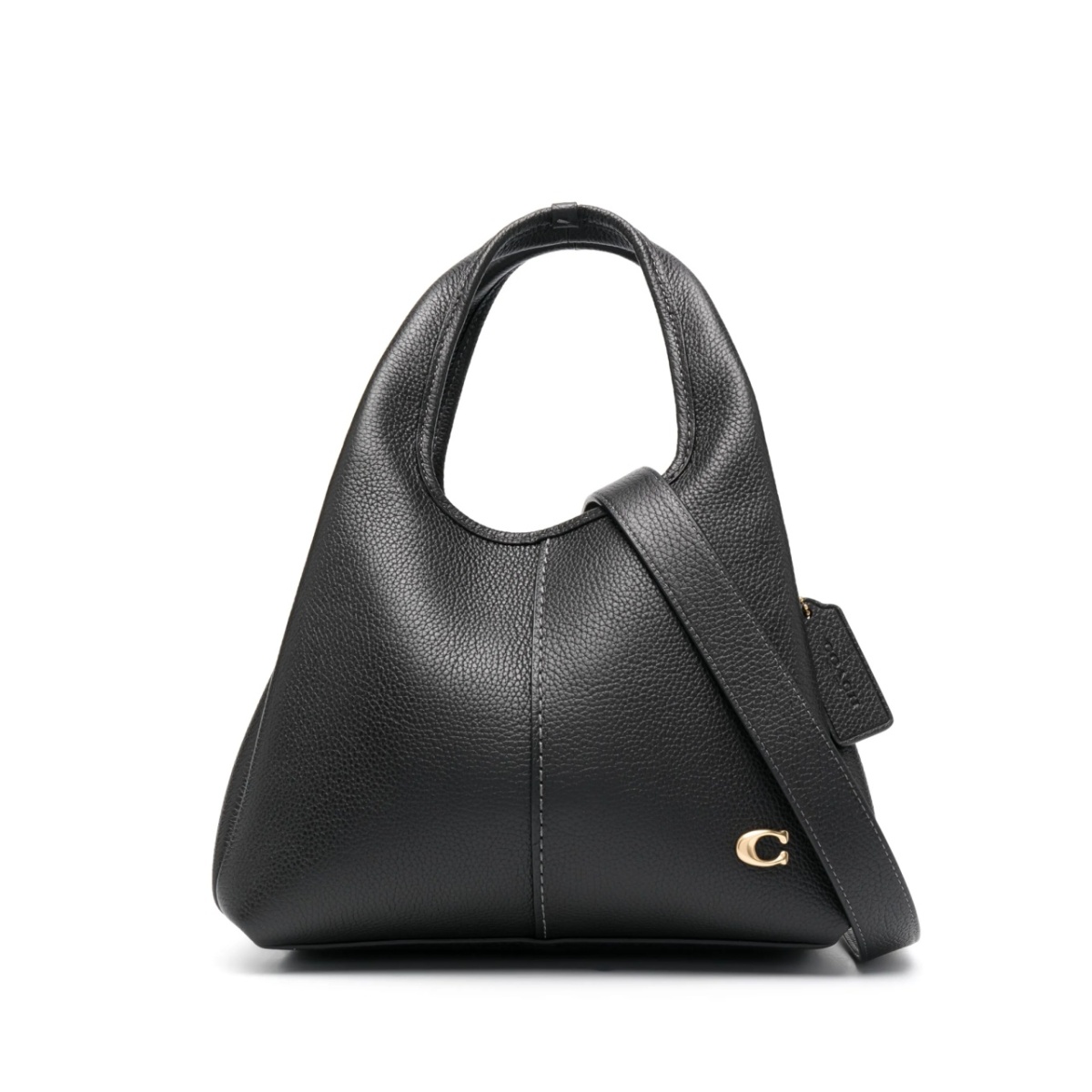 pebbled-leather tote bag