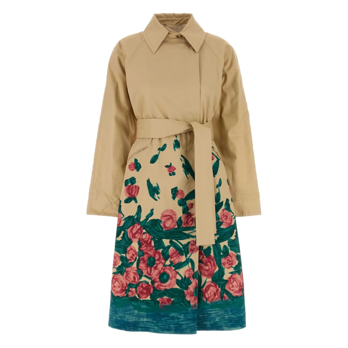Pesco gabardine trench coat