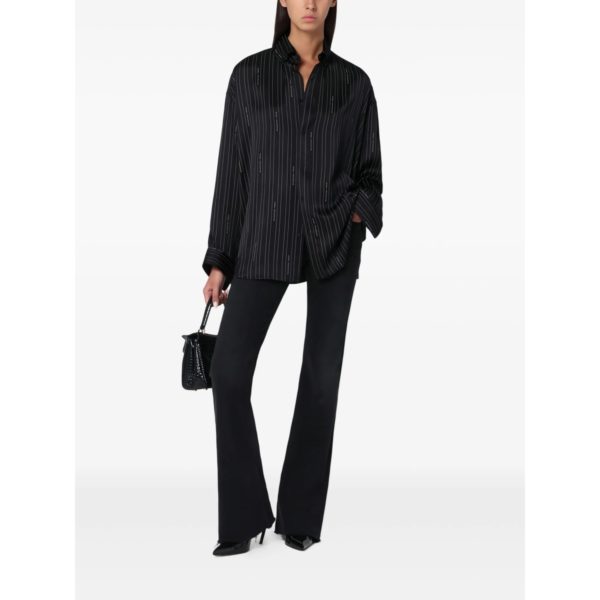 pinstripe logo shirt - Img 2