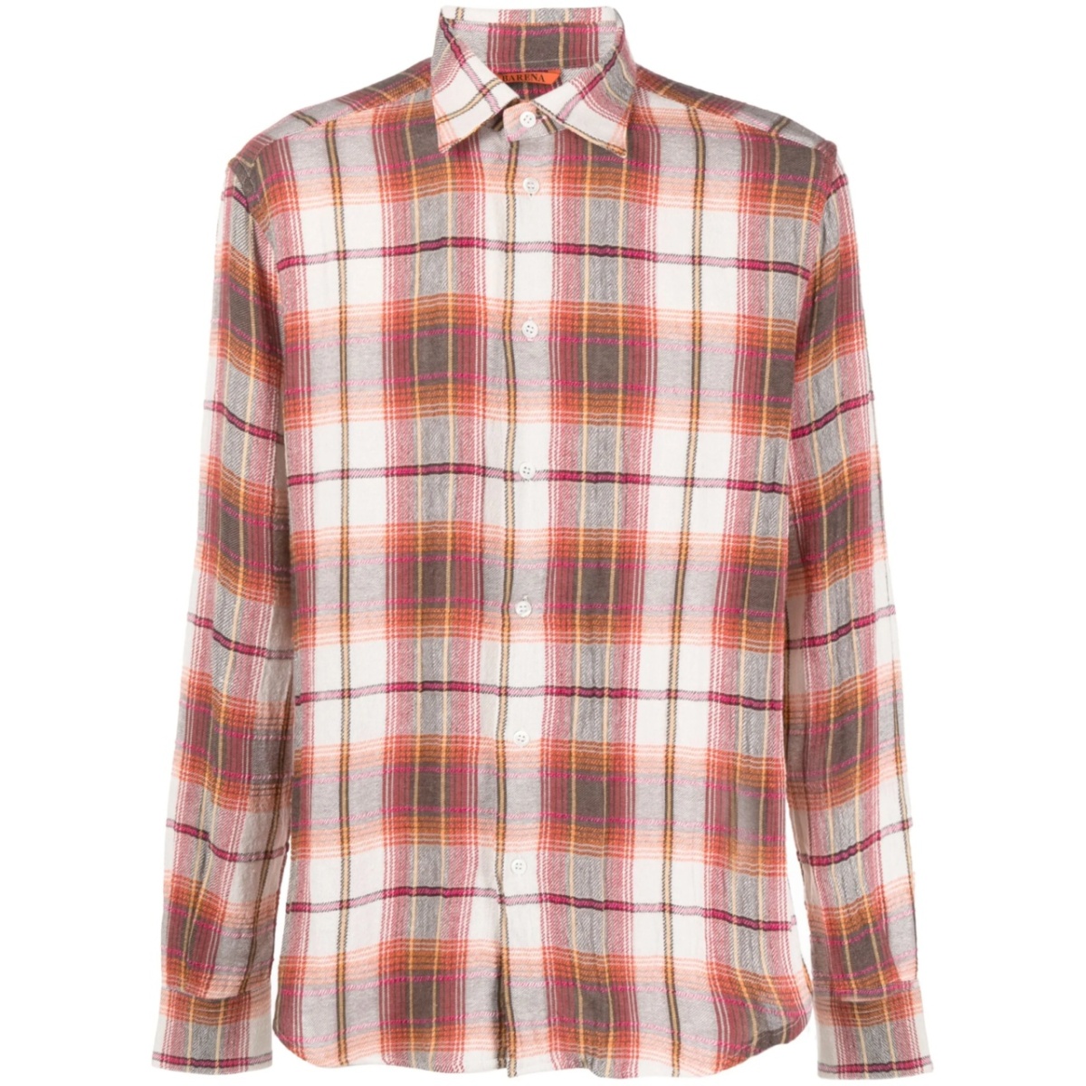 plaid-check pattern shirt