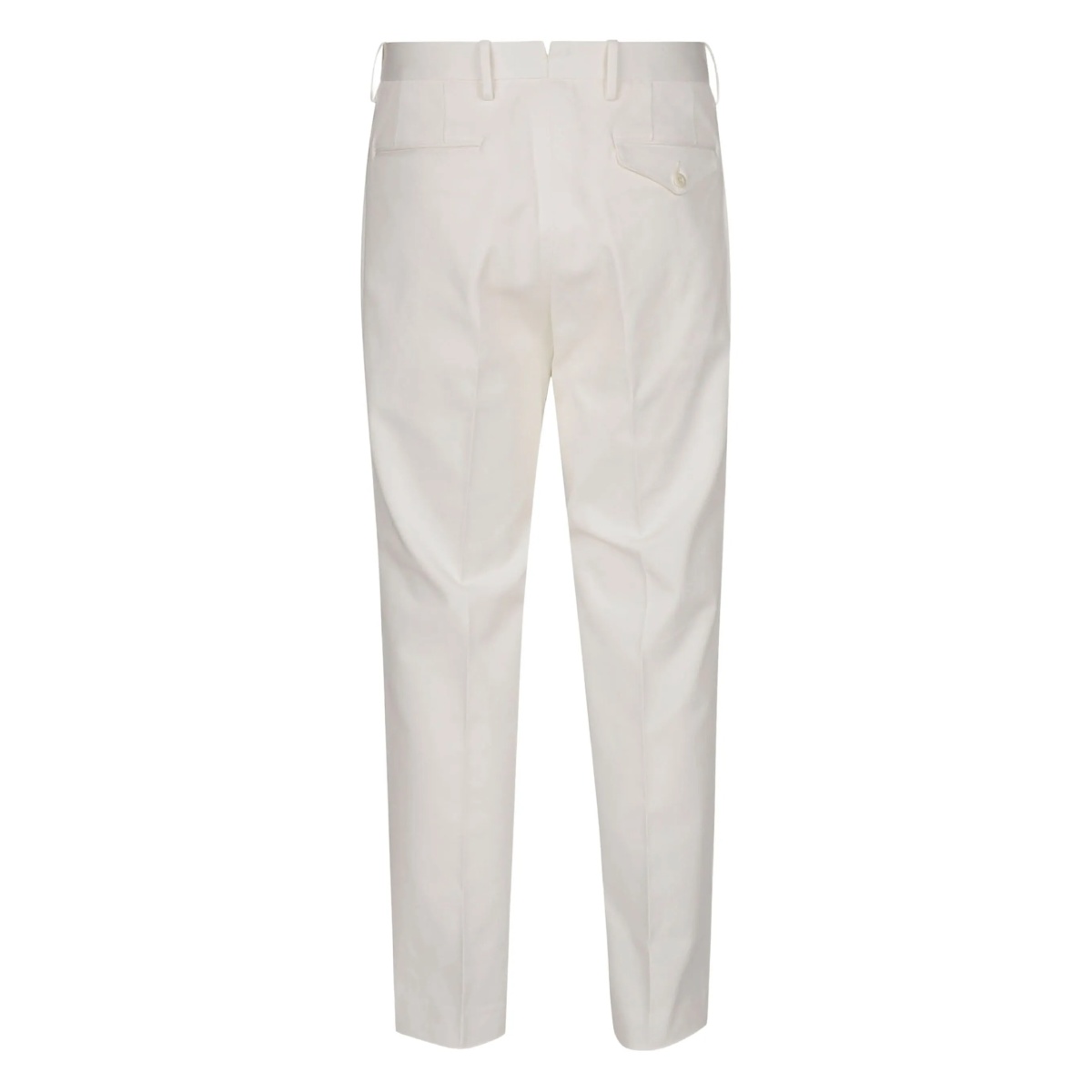 pleated cotton trousers - Img 2