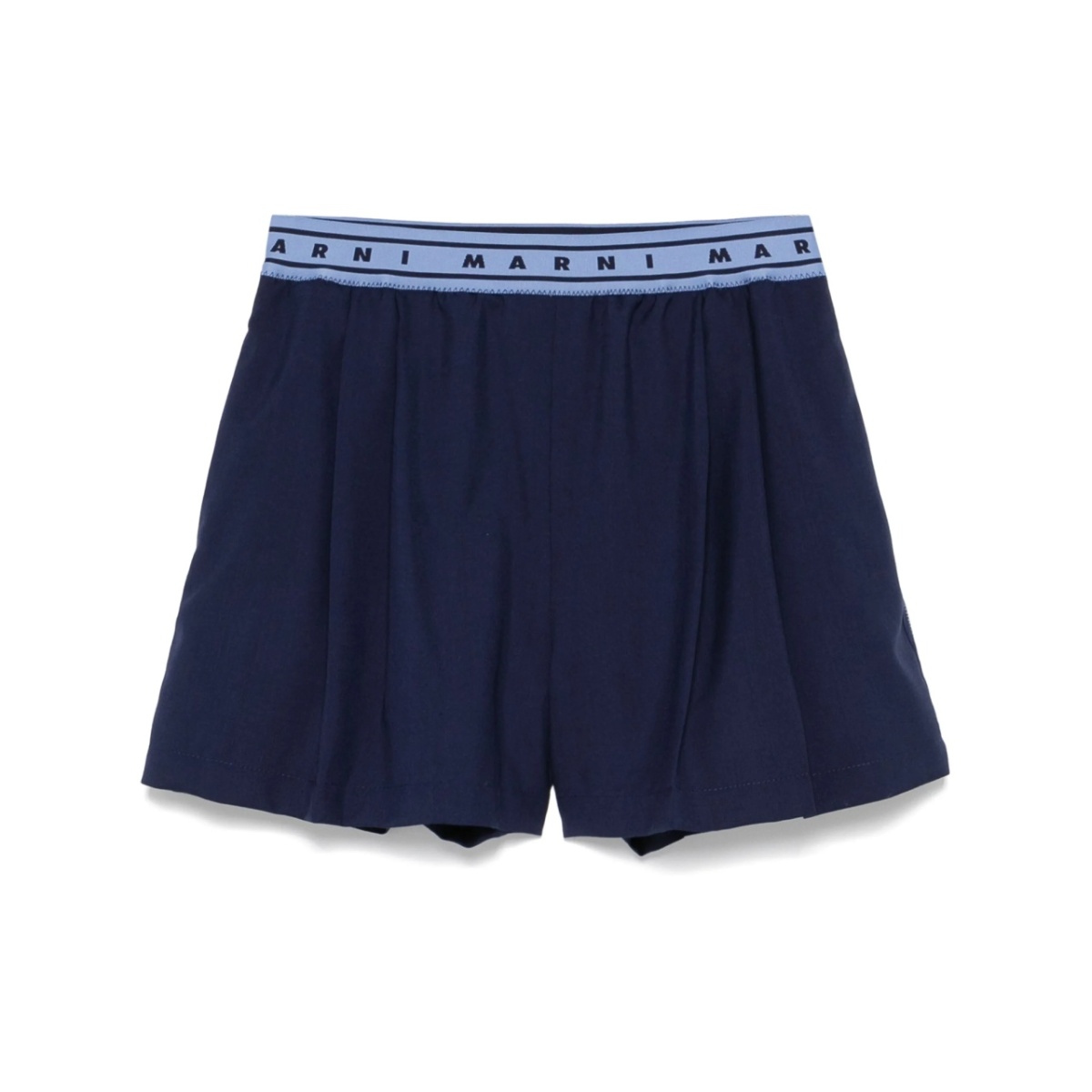 pleated shorts