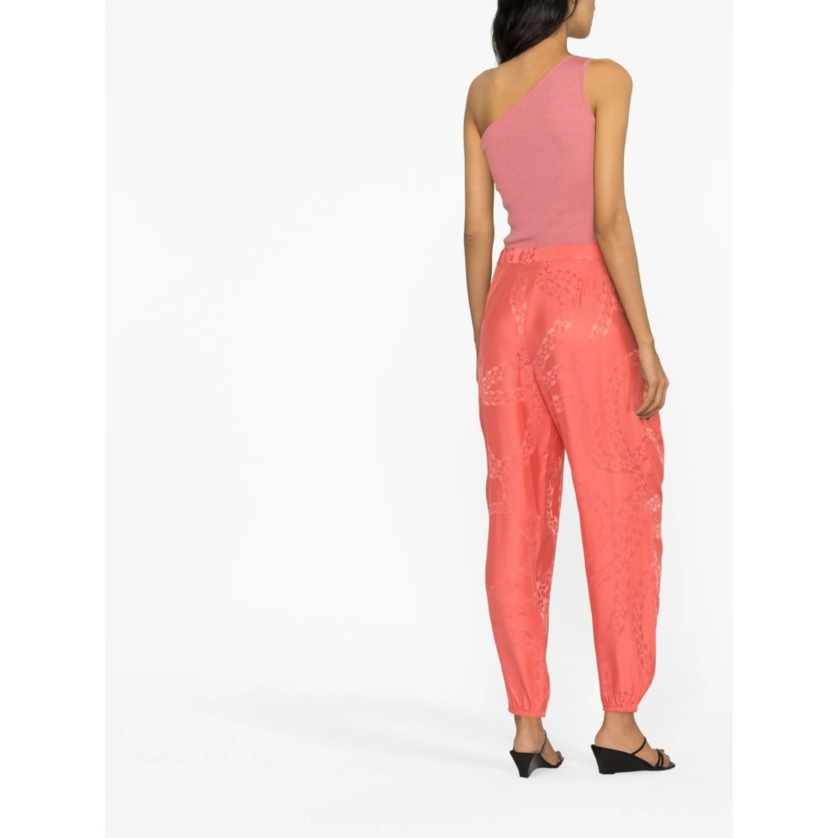 pleated tapered trousers - Img 3