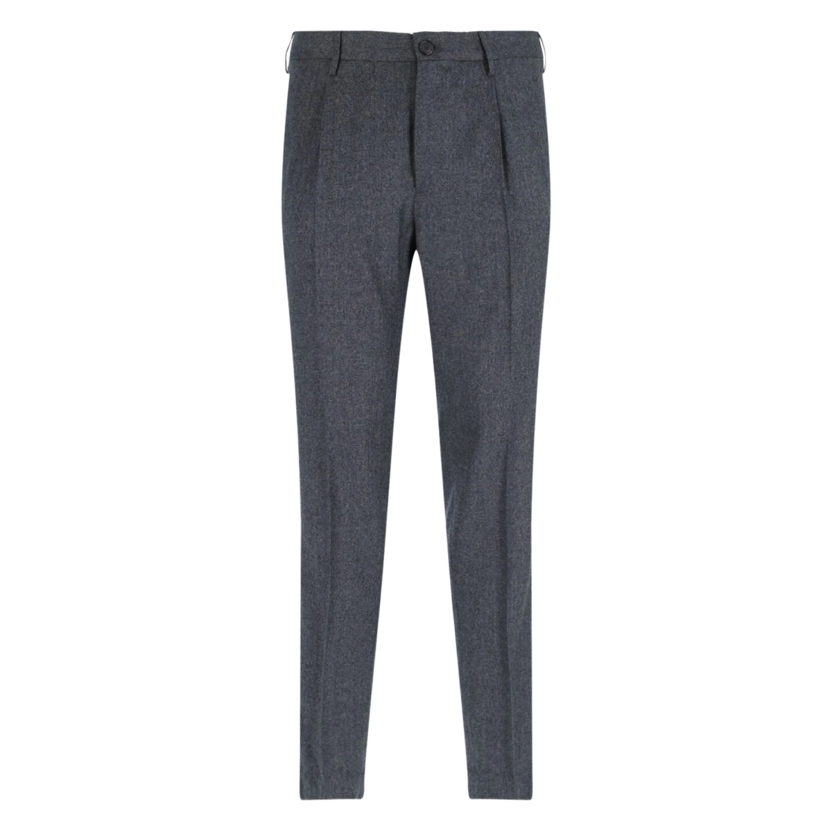 pleated virgin-wool trousers