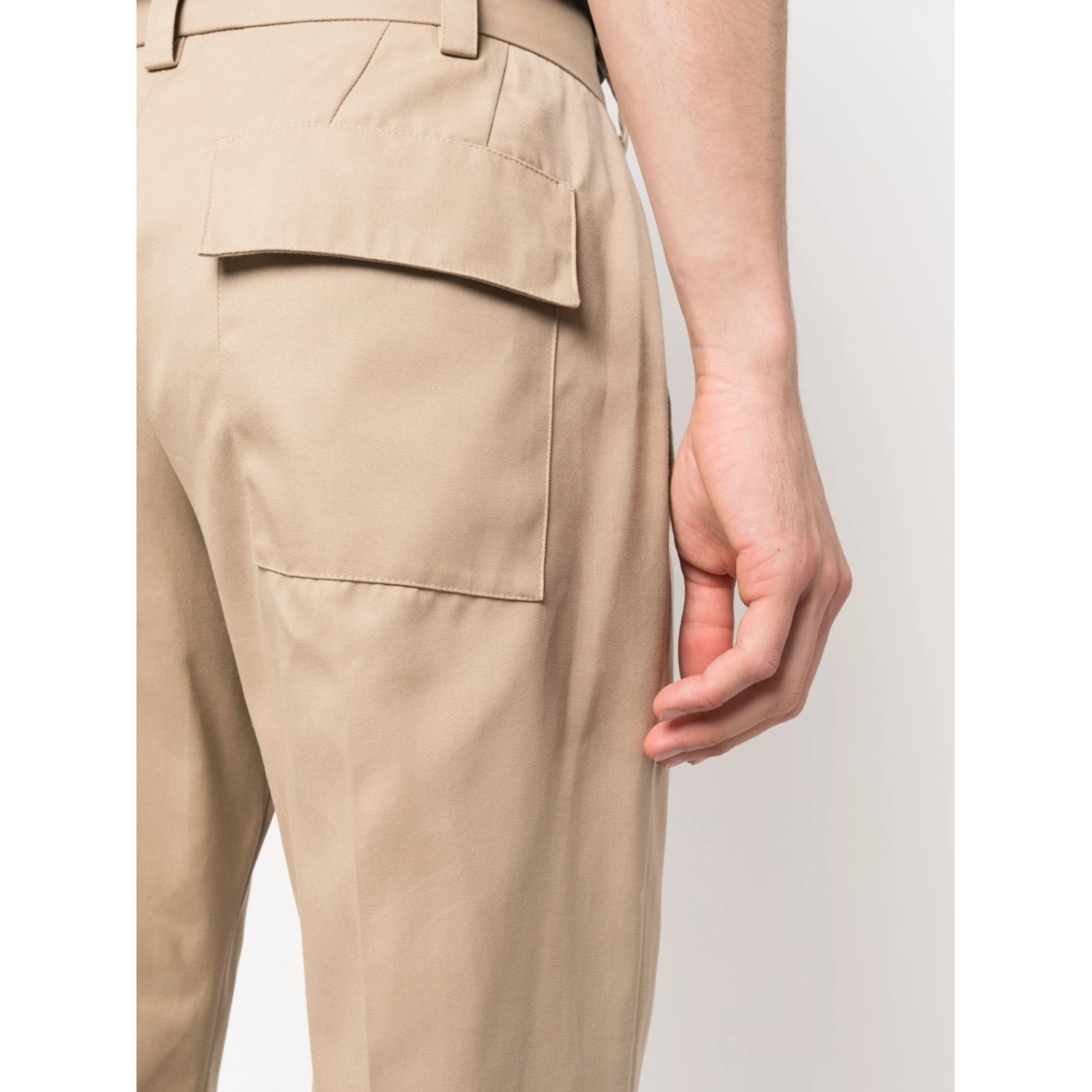pressed-crease chino trousers - Img 5