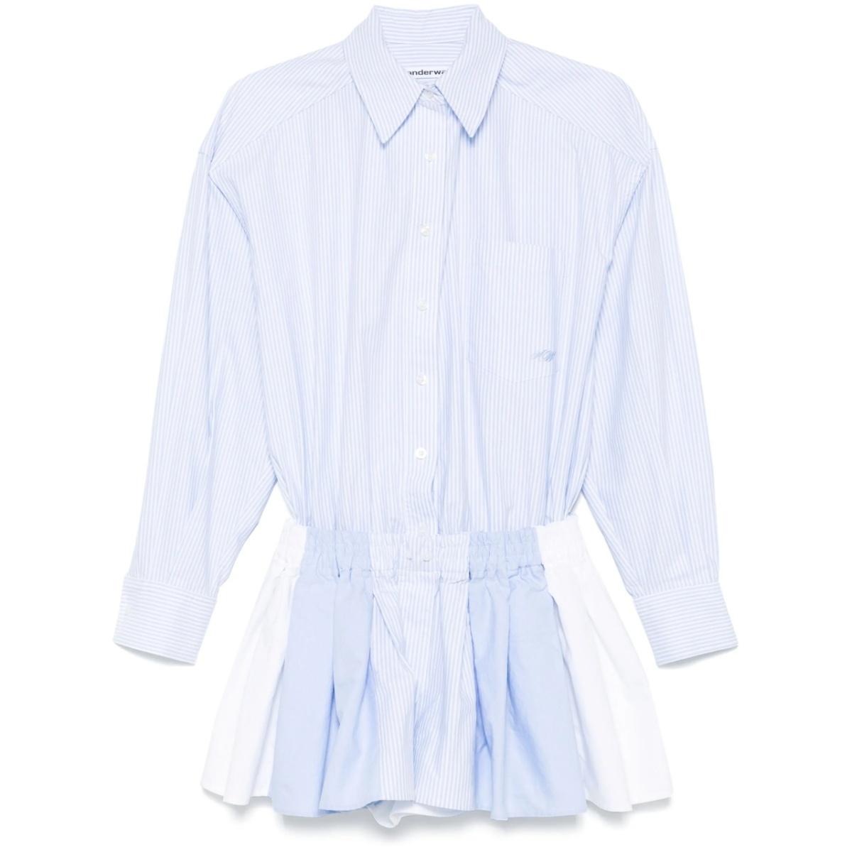 prestyled pleated playsuit