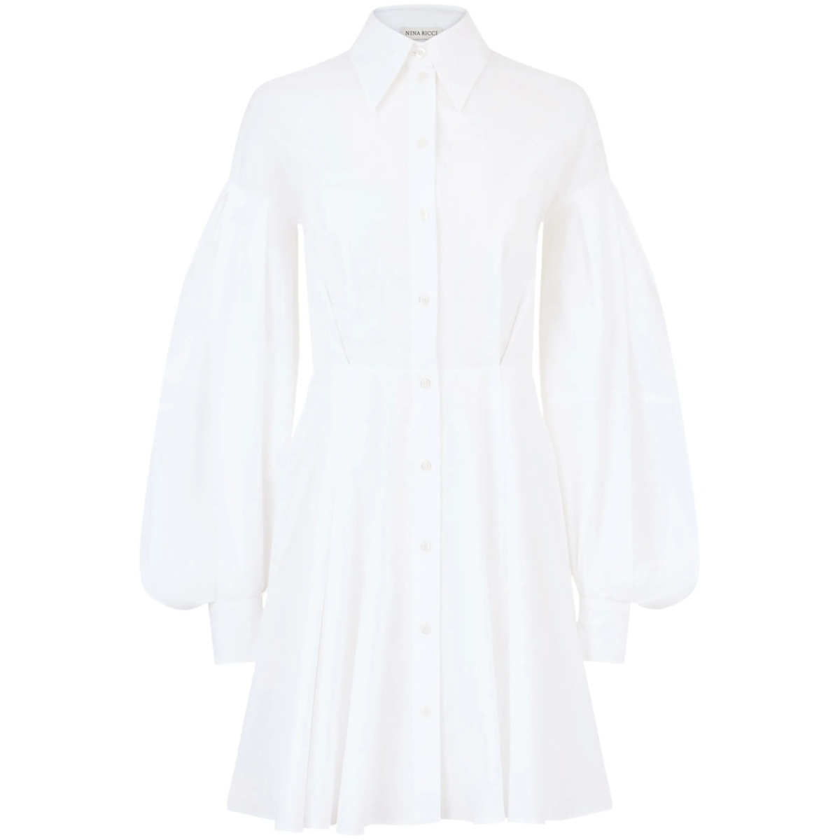 puff sleeves minidress