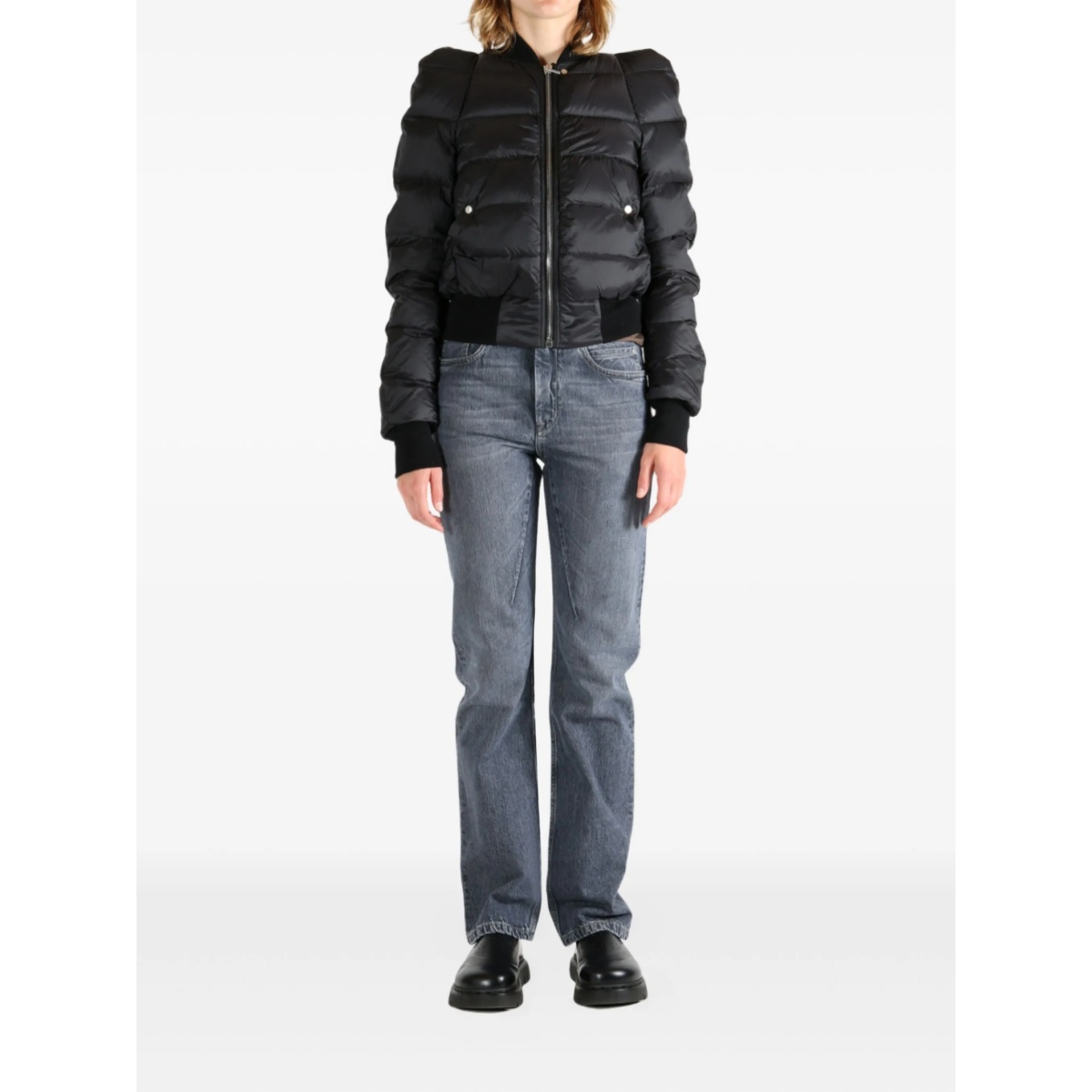 puffed quilted jacket - Img 2