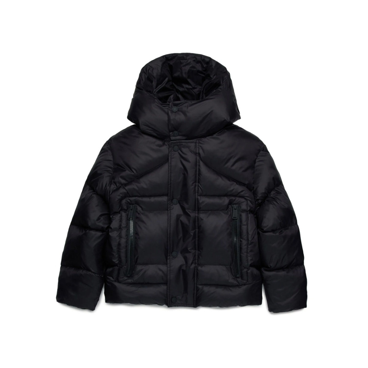 puffer jacket with hood