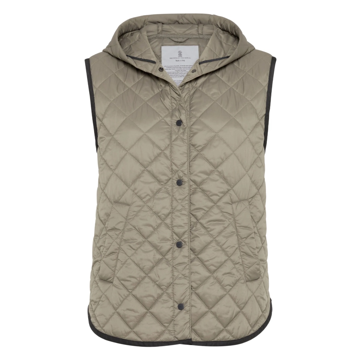 quilted gilet