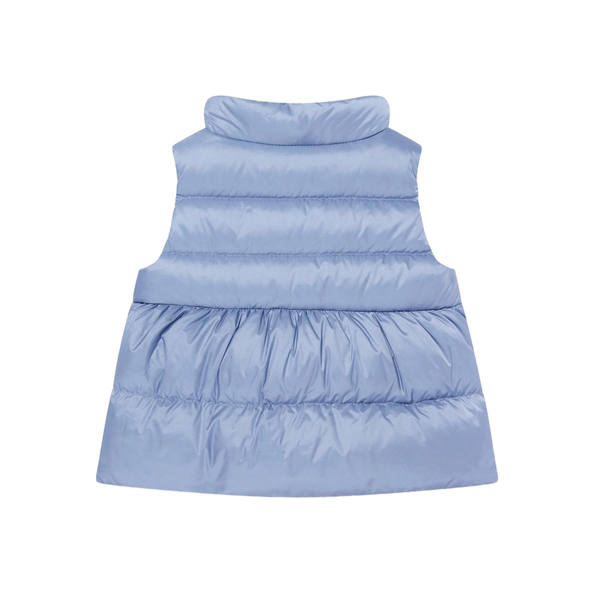 quilted logo-patch gilet - Img 2