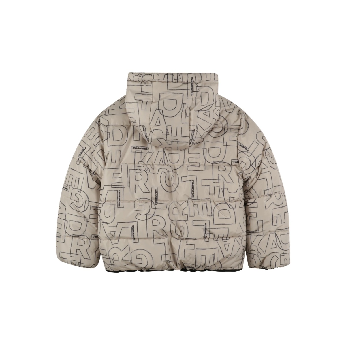 quilted logo puffer jacket - Img 2