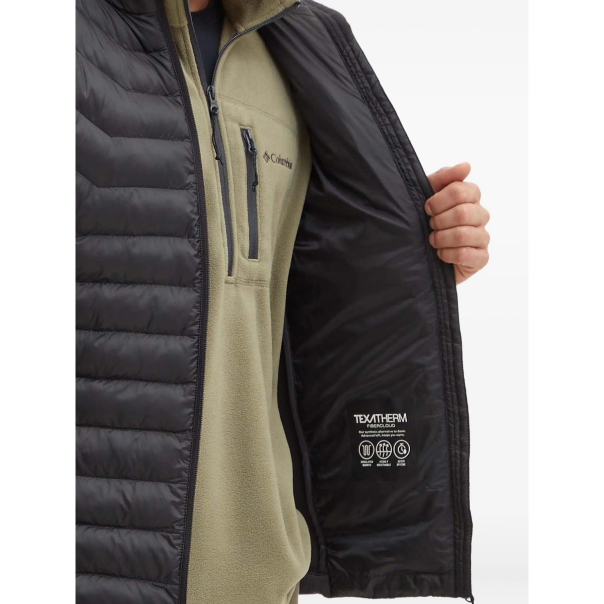 quilted zip-fastening performance jacket - Img 5