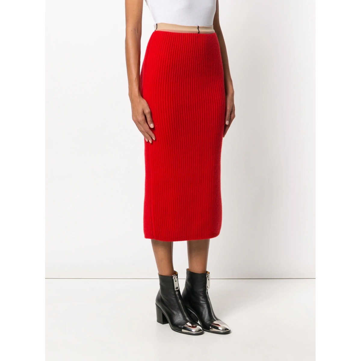 rib knit skirt - Img 3