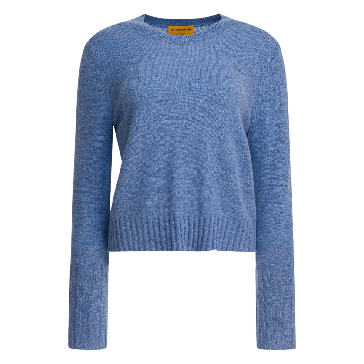 ribbed-hem sweater