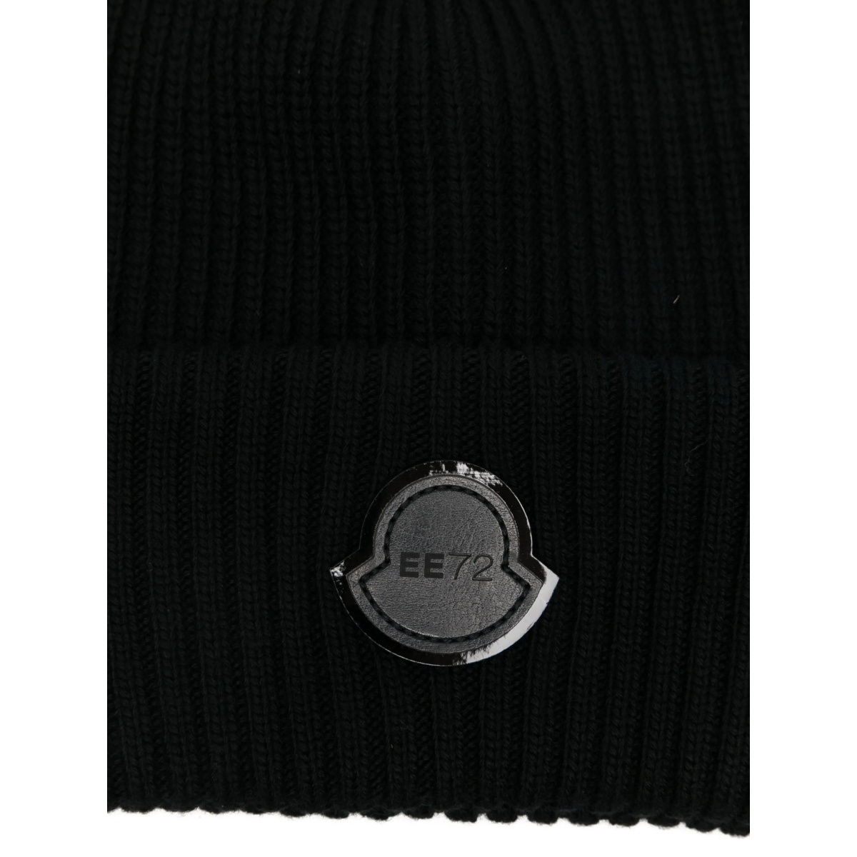 ribbed logo-patch beanie - Img 3