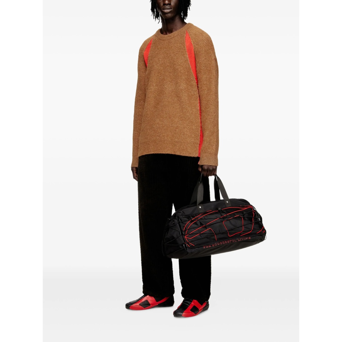ribbed-panel sweater - Img 2
