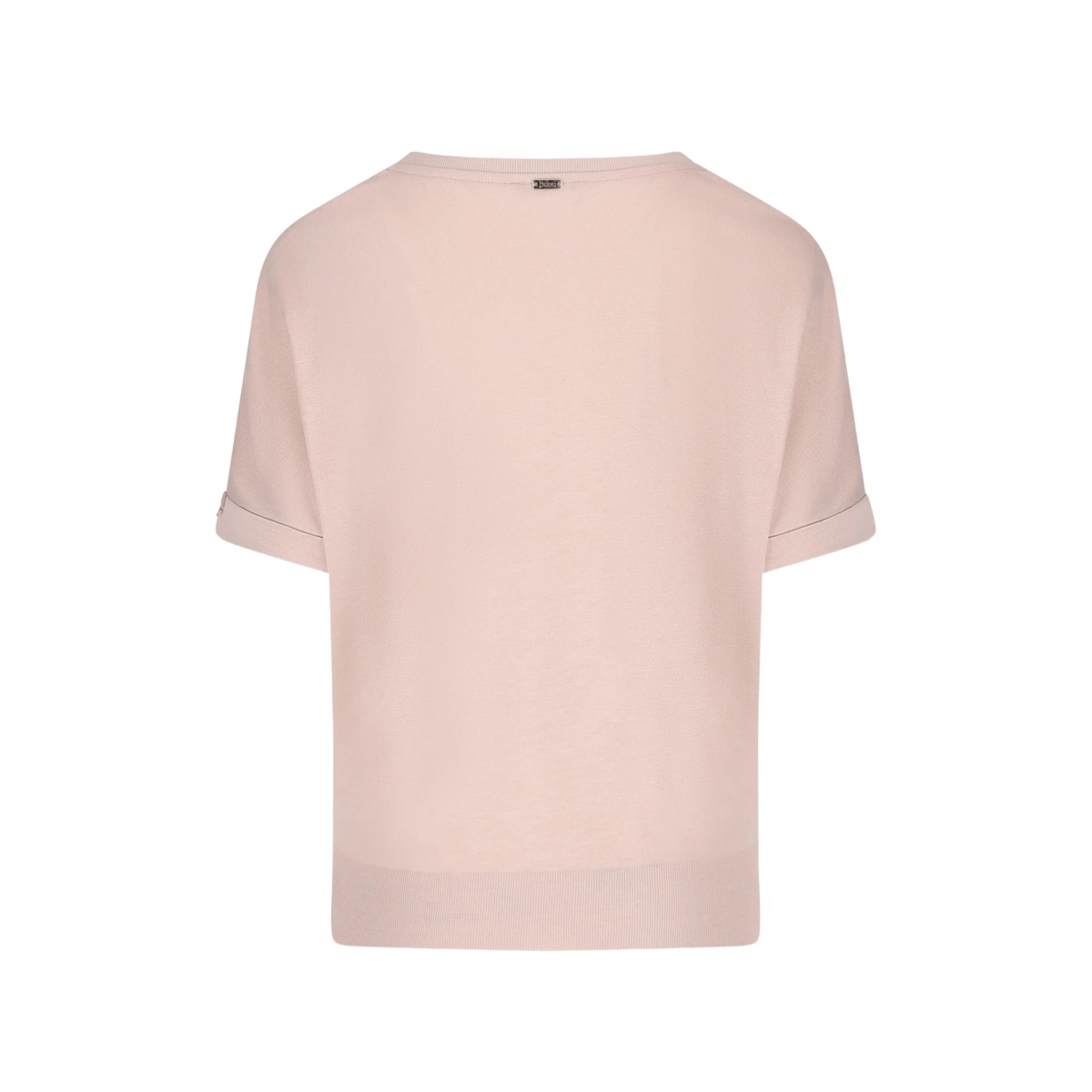 ribbed trim T-shirt - Img 2
