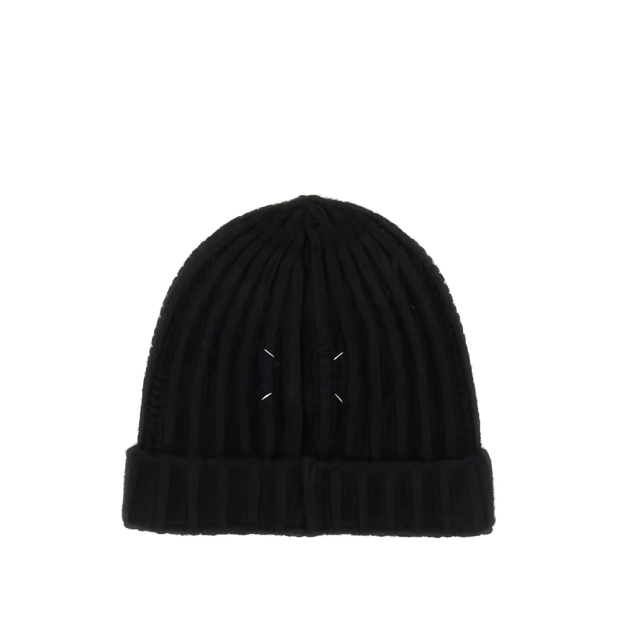 ribbed wool beanie