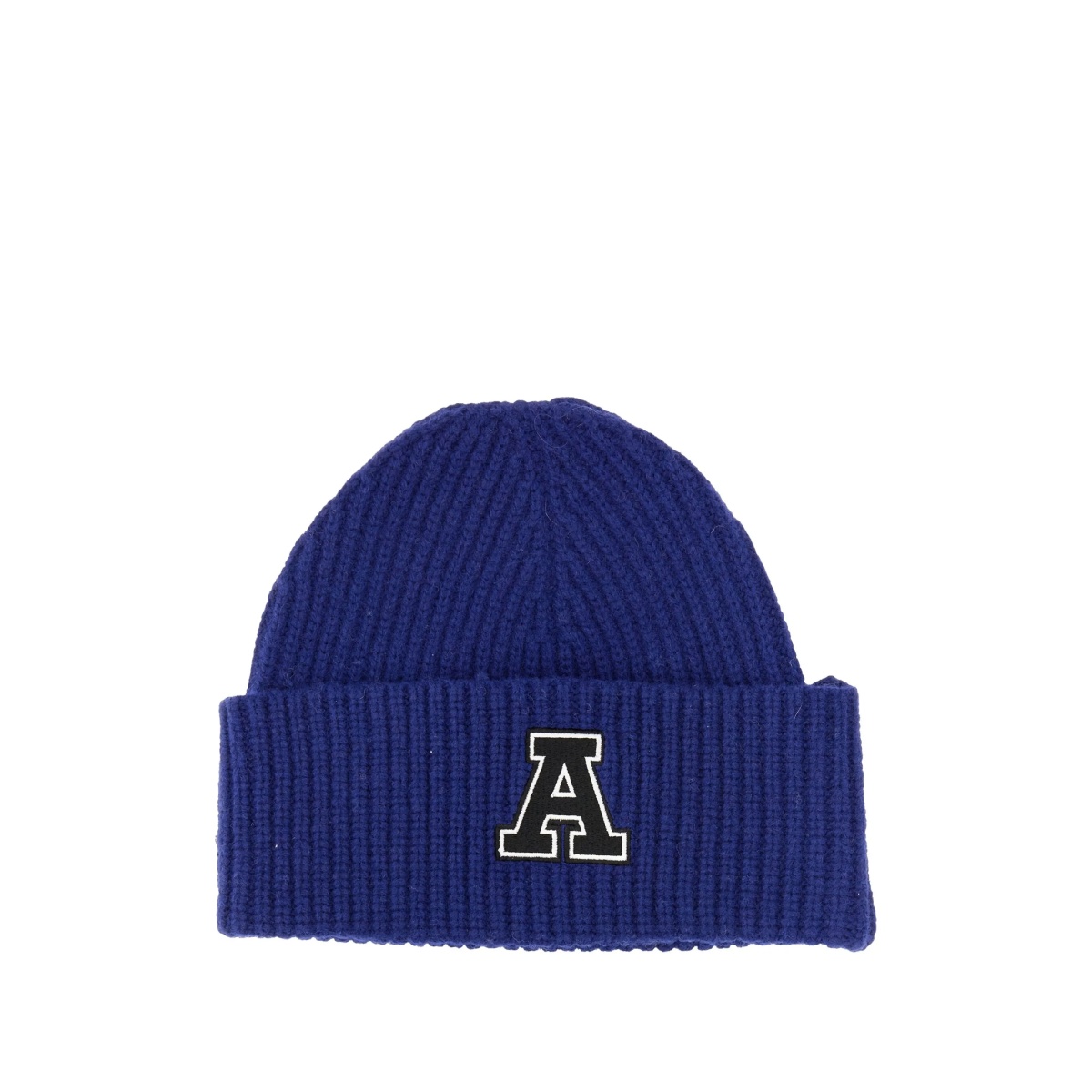 ribbed wool beanie