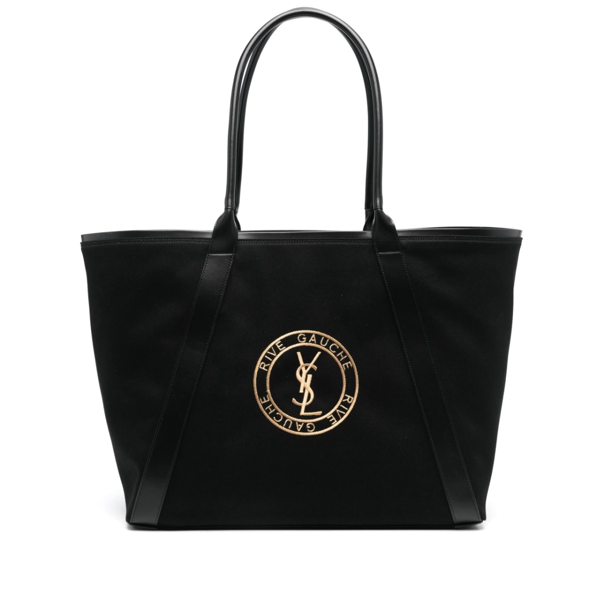 Rive Gauche canvas tote bag