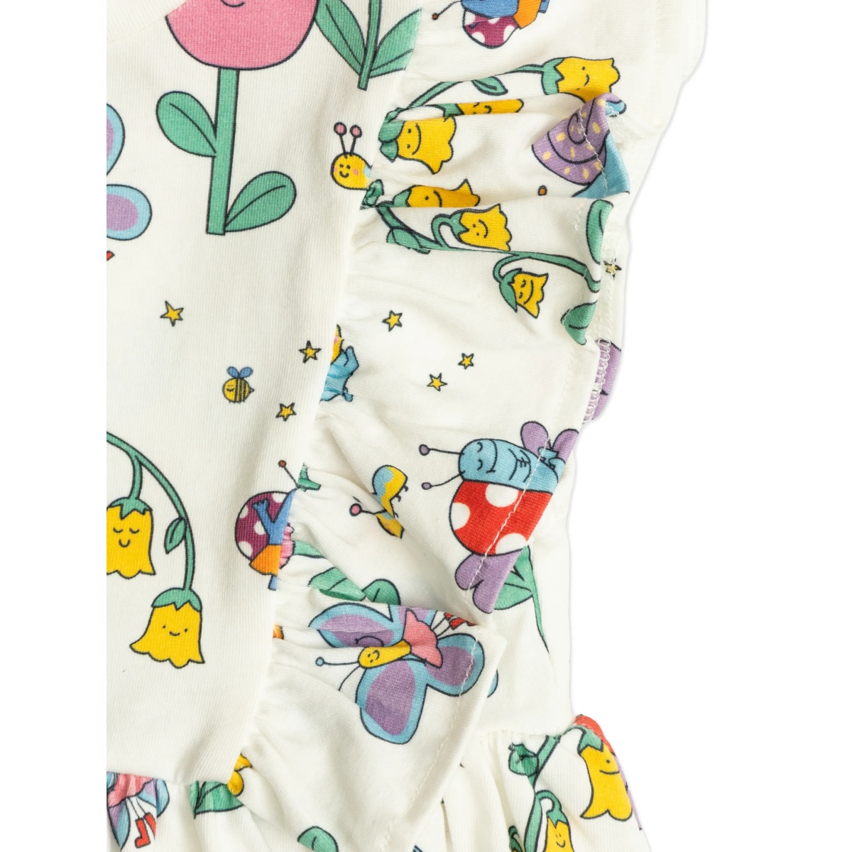ruffled printed dress - Img 3