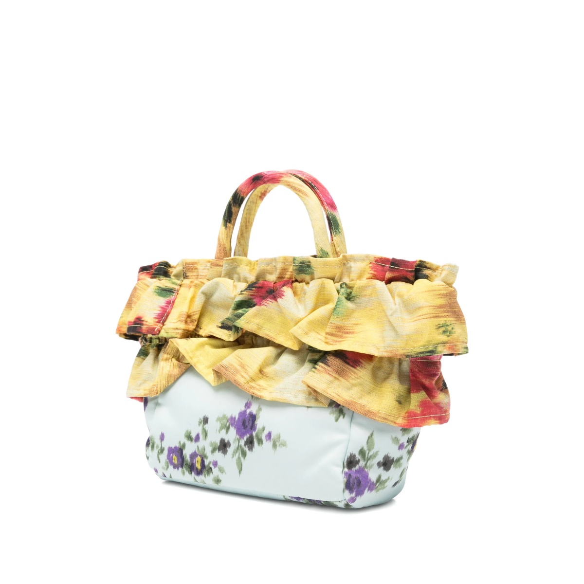 ruffled-trim tote bag - Img 3