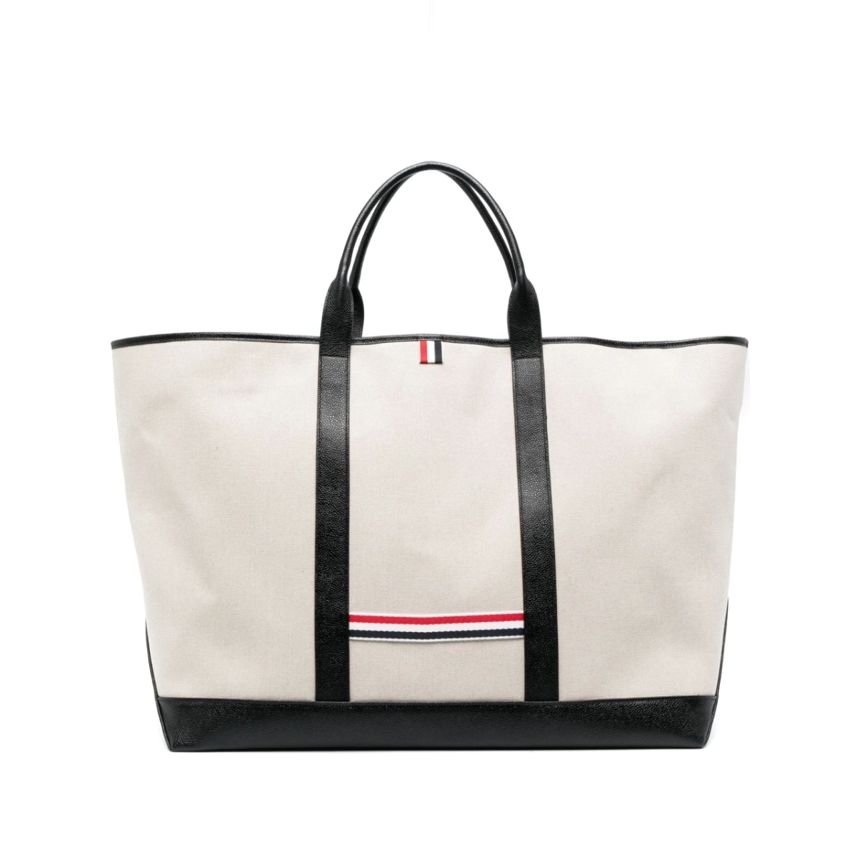 RWB-stripe tote bag