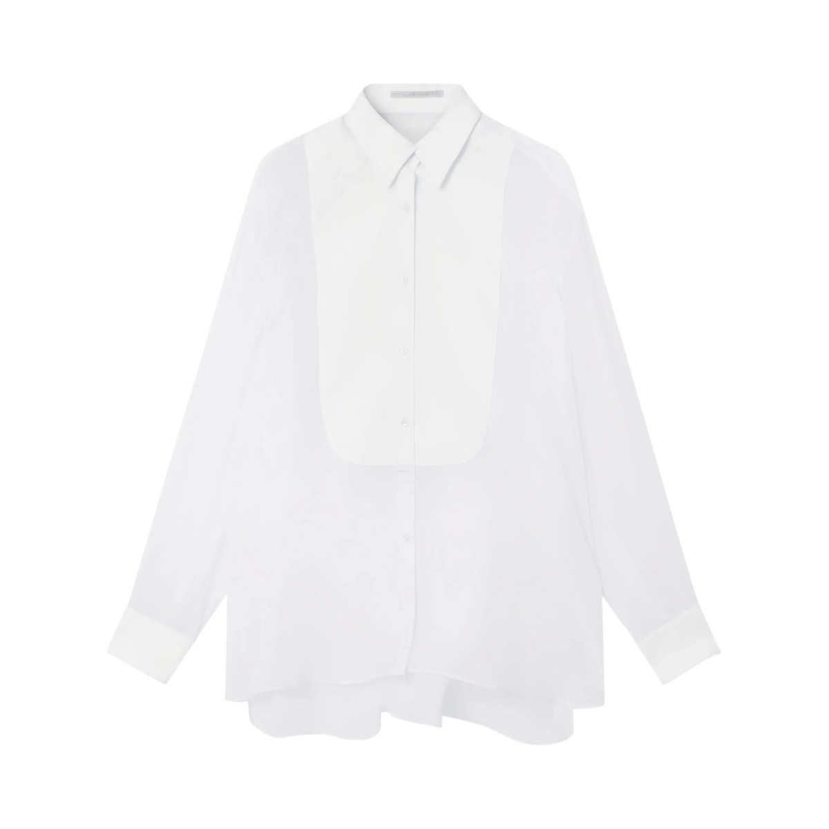 S-Wave button-up silk shirt