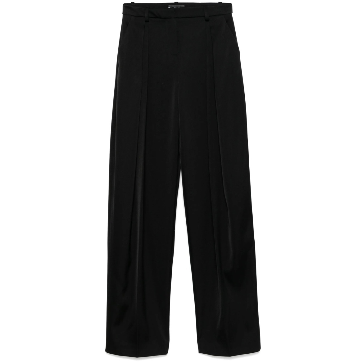 satin tailored trousers