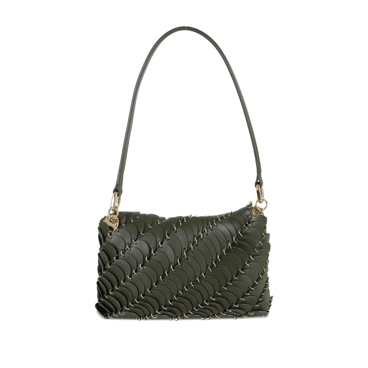 scale-detail shoulder bag - Img 2