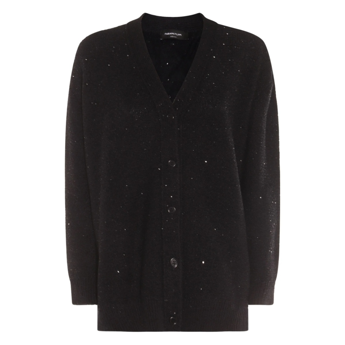 sequin-embellished cardigan
