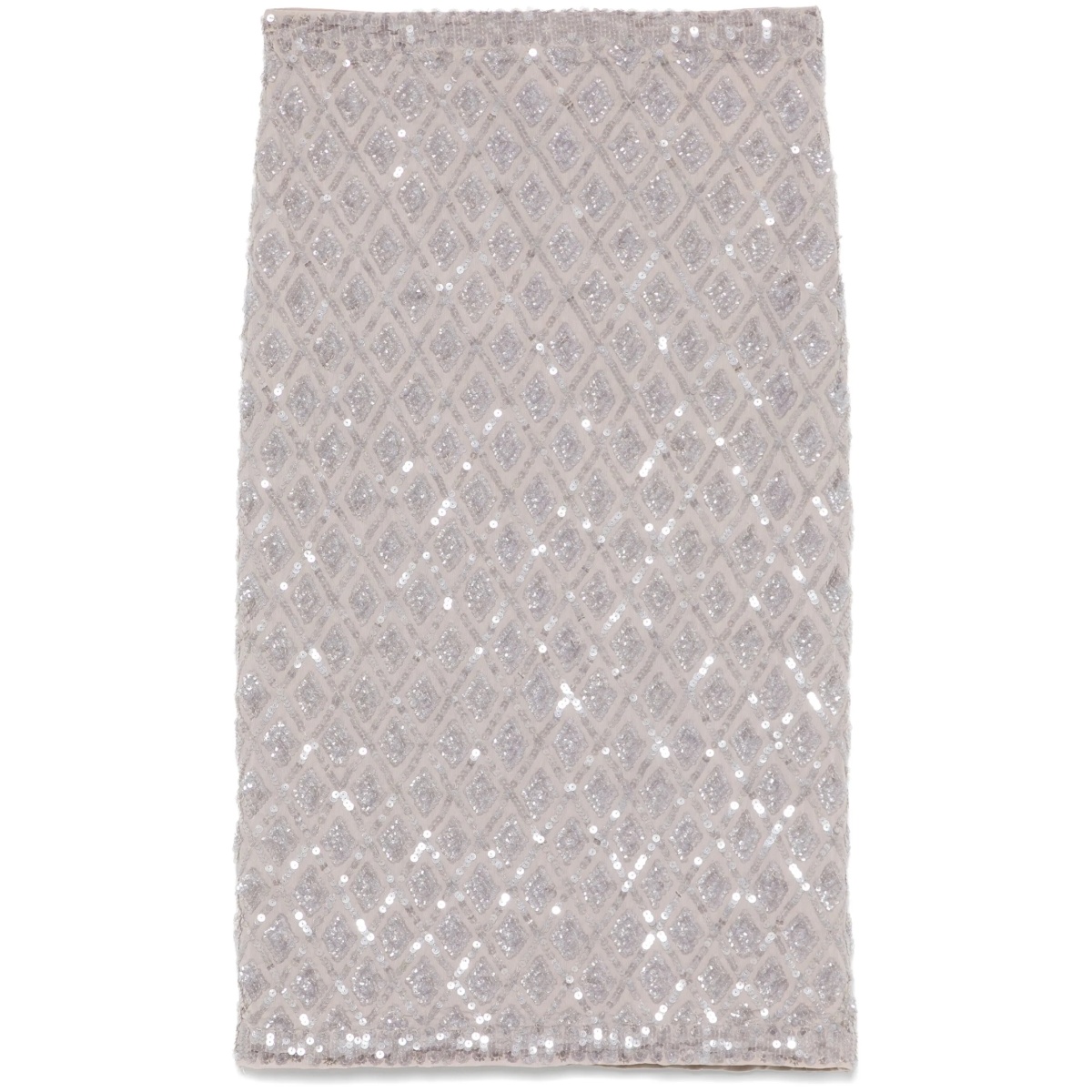 sequined midi skirt
