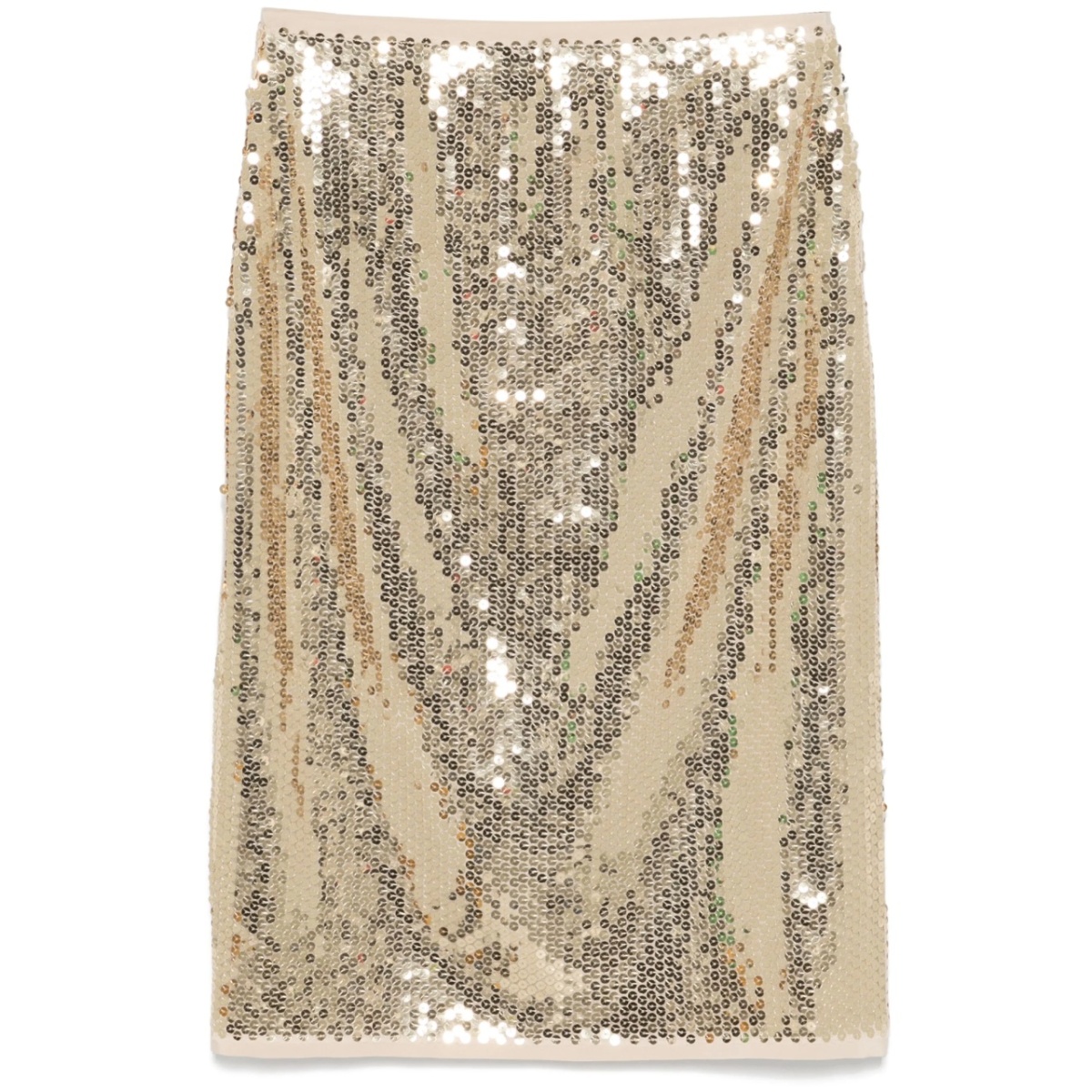 sequinned midi skirt