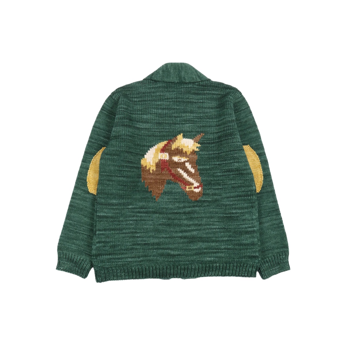 shawl-collar intarsia cardigan - Img 2