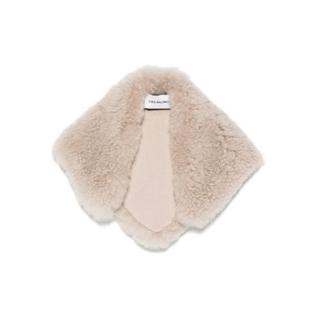 shearling scarf