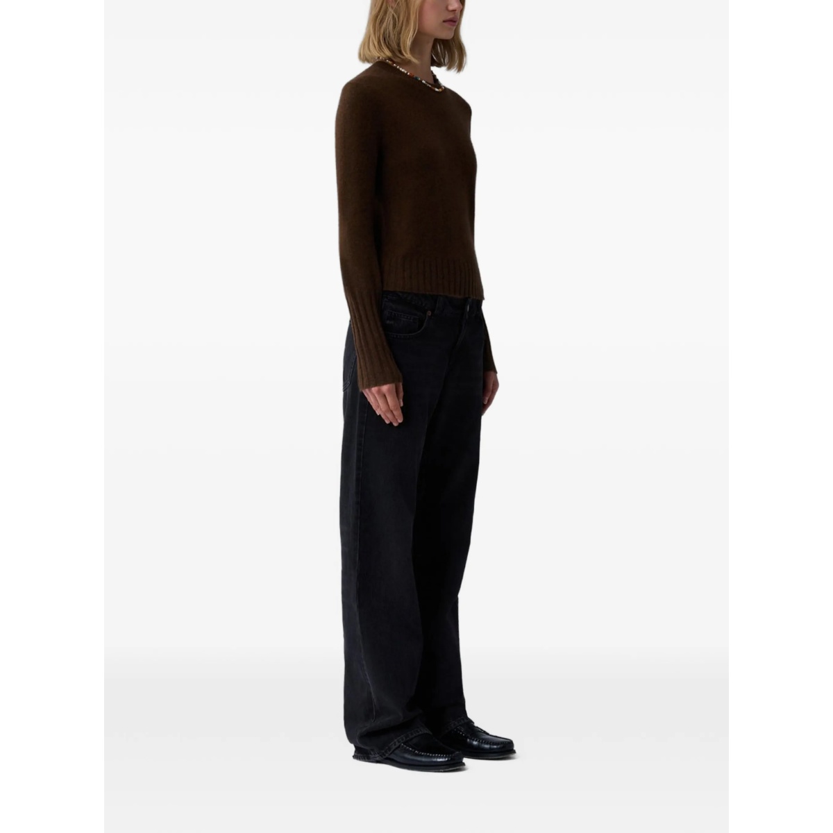 Shrunken Crew cashmere sweater - Img 3