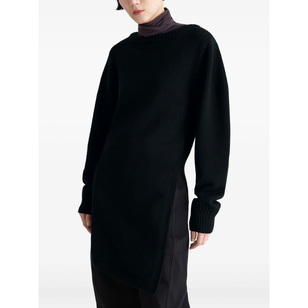 side-slit sweater - Img 3