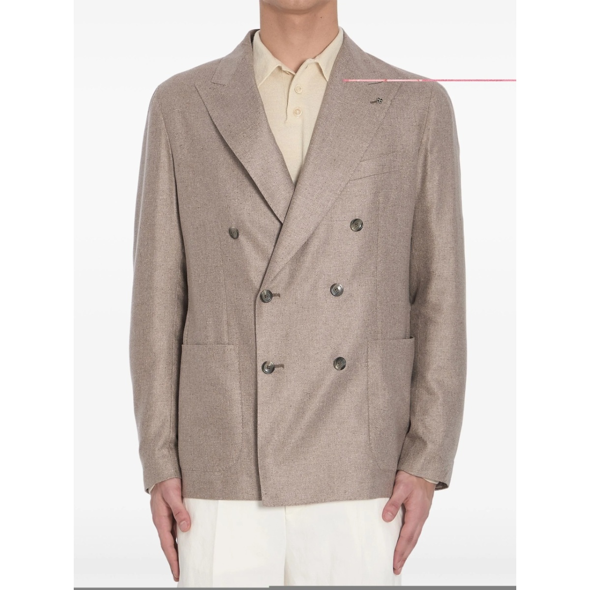 silk blazer