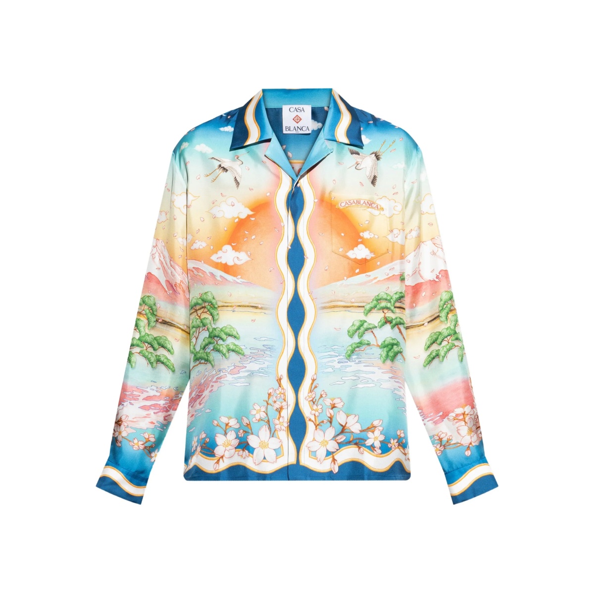 silk shirt