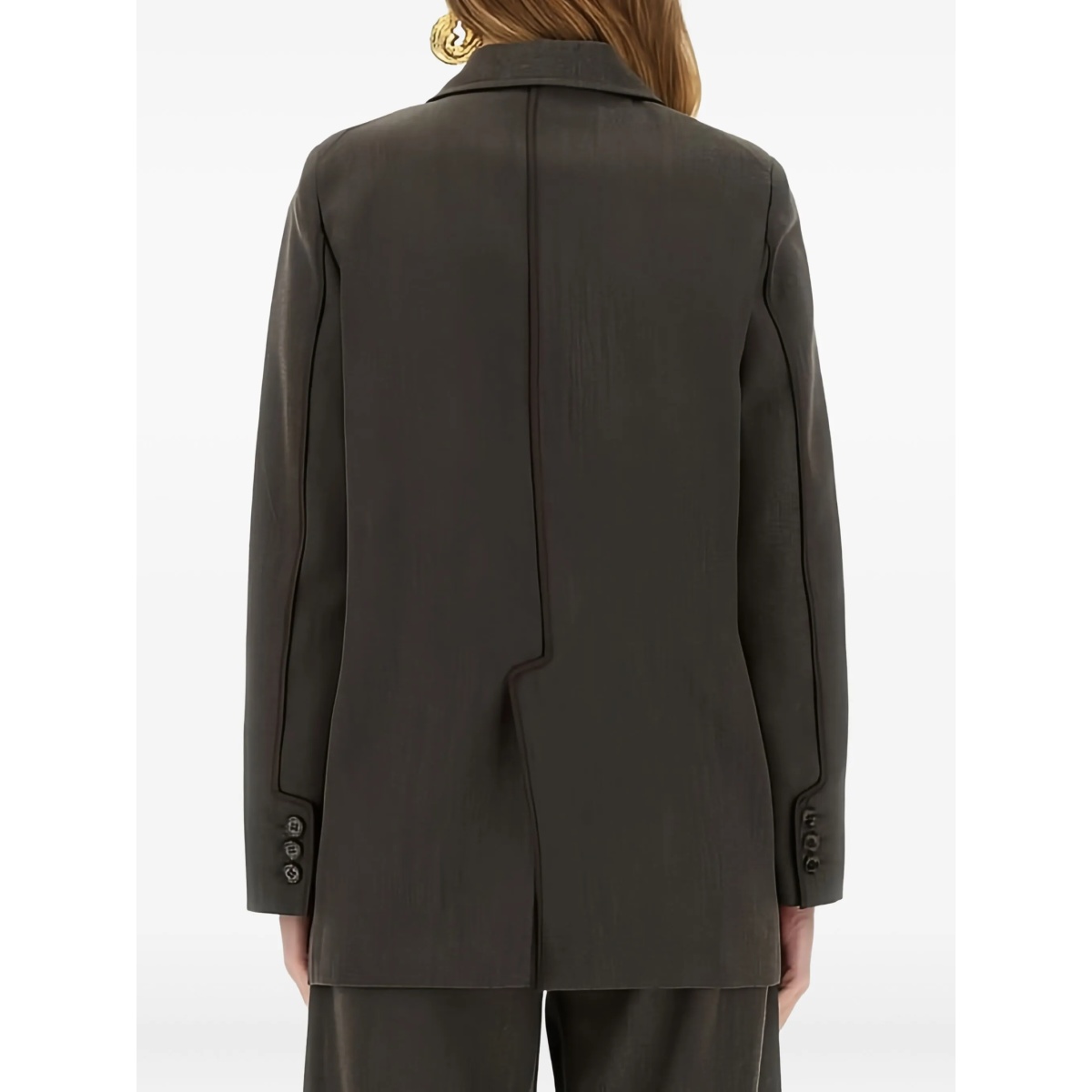 single-breasted blazer - Img 3