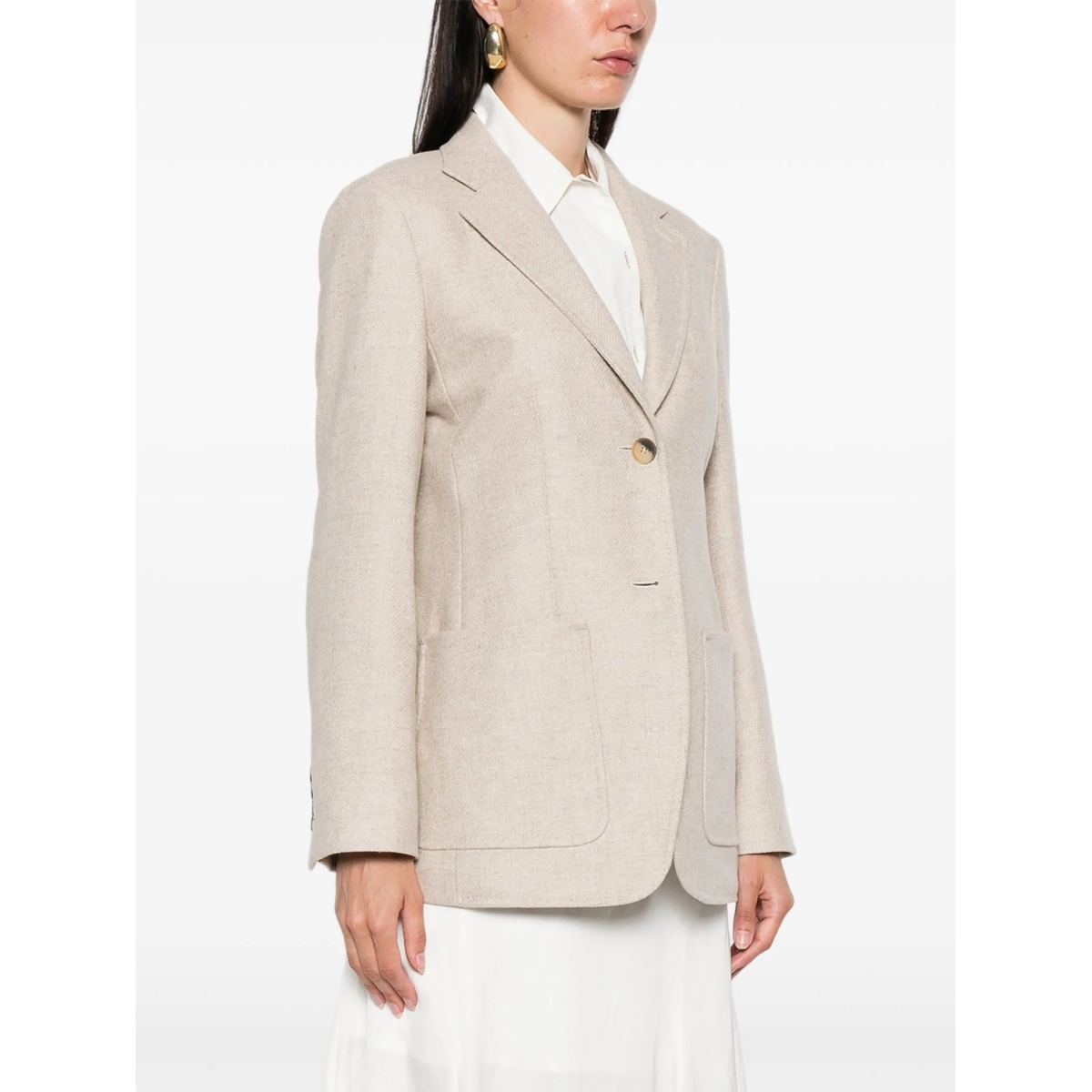 single-breasted blazer - Img 3