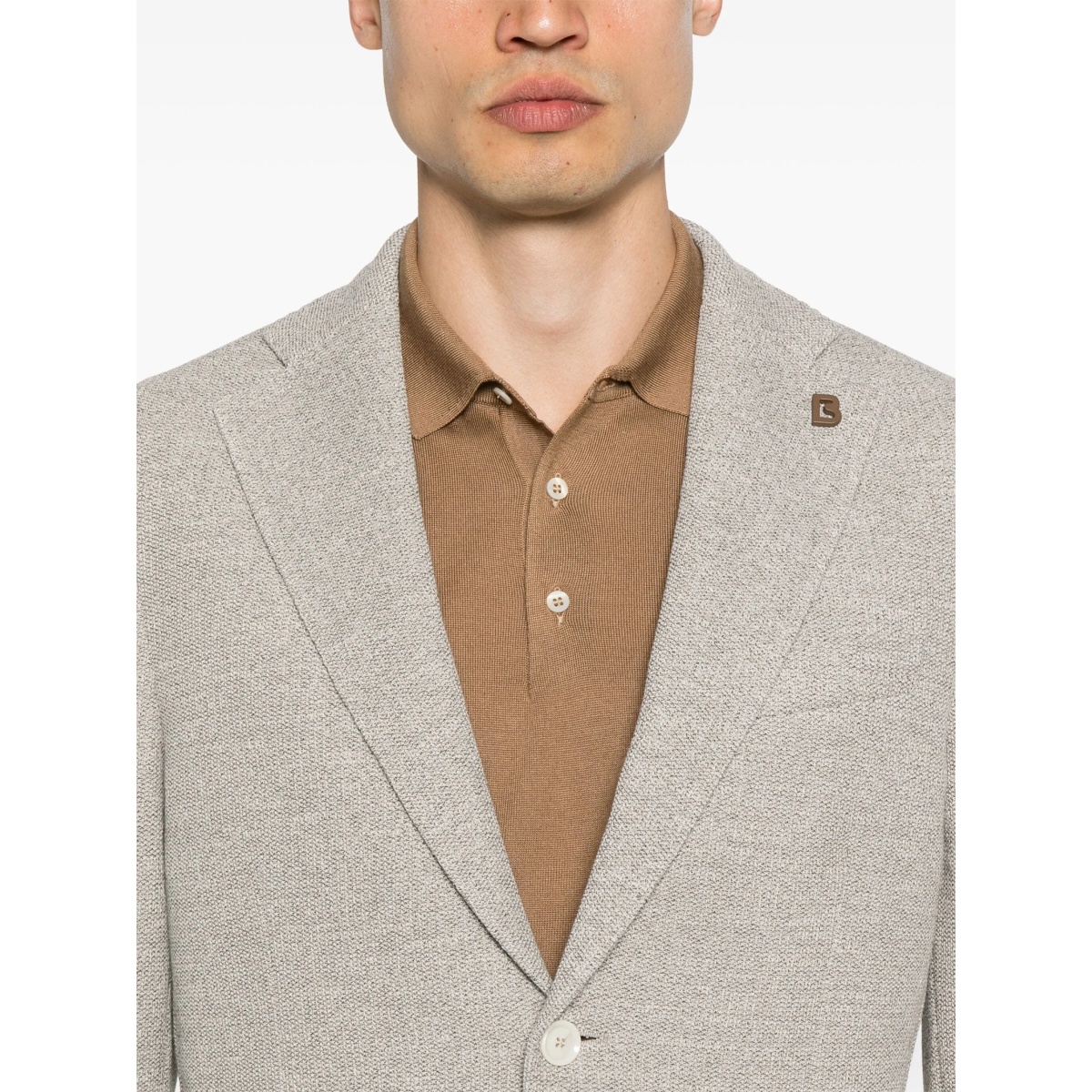 single-breasted blazer - Img 5