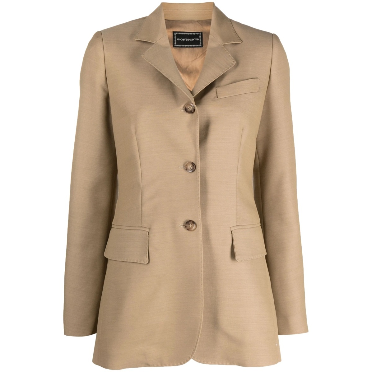 single-breasted notched blazer
