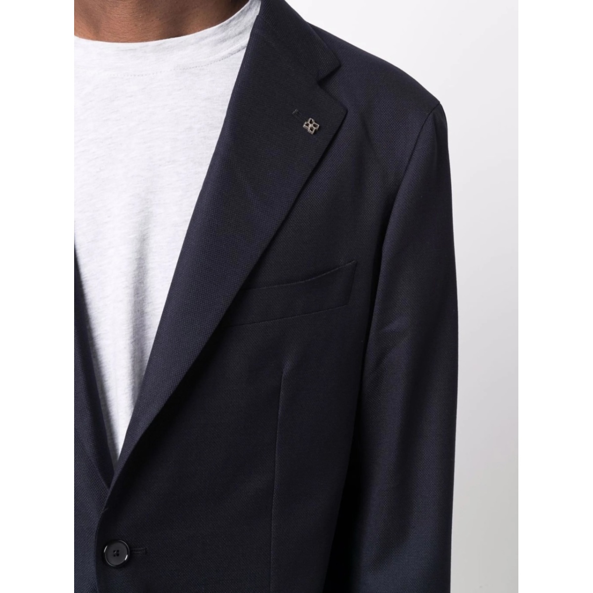 single-breasted virgin-wool blazer - Img 5