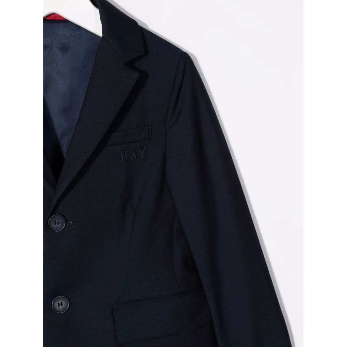 single-breasted wool blazer - Img 3