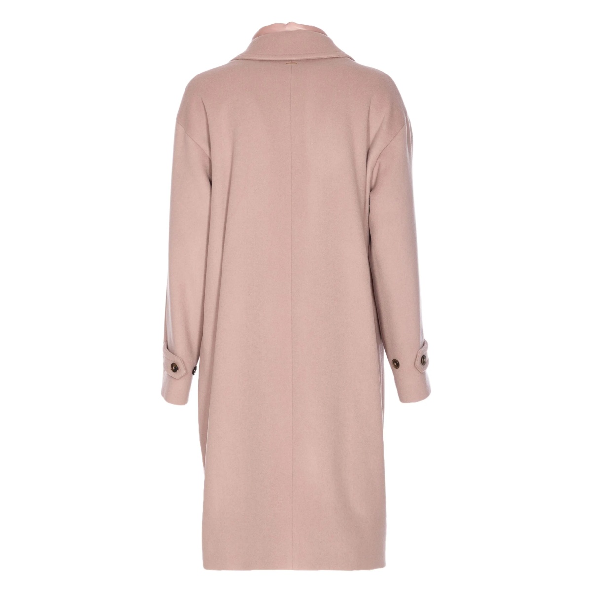 single-breasted wool coat - Img 2