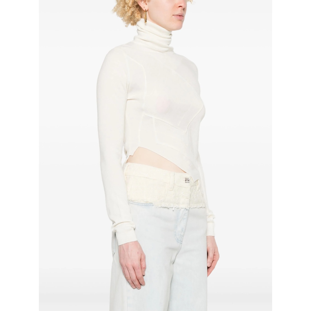 single-stitch logo sweater - Img 3
