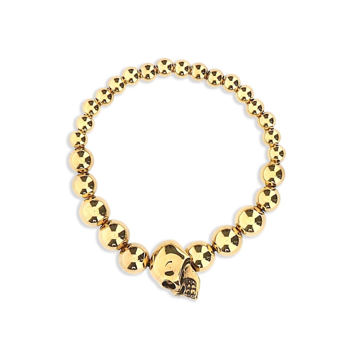 skull multibeaded bracelet