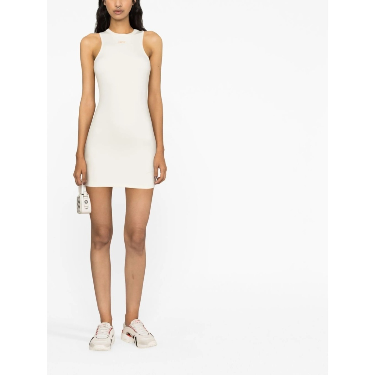 Sleek Rowing logo-print minidress - Img 2